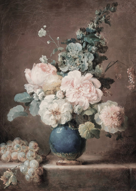 Peonies Still Life Print (no frame)