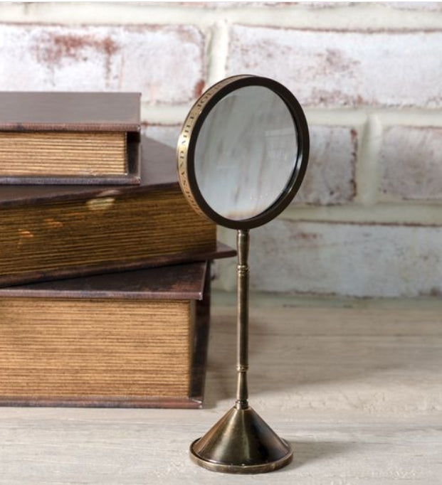 Antique Brass Magnifying Glass