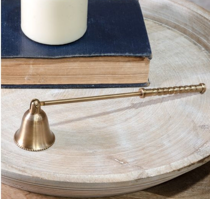 Bell Shaped Brass Candle Snuffer