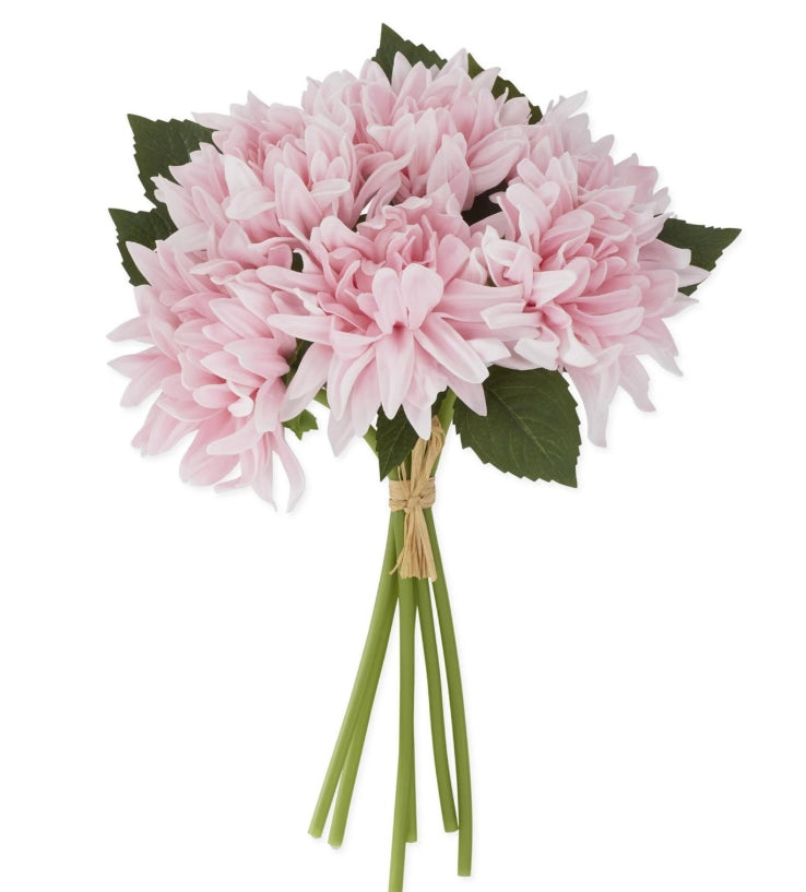 Pink Real Touch Dahlia Bundle