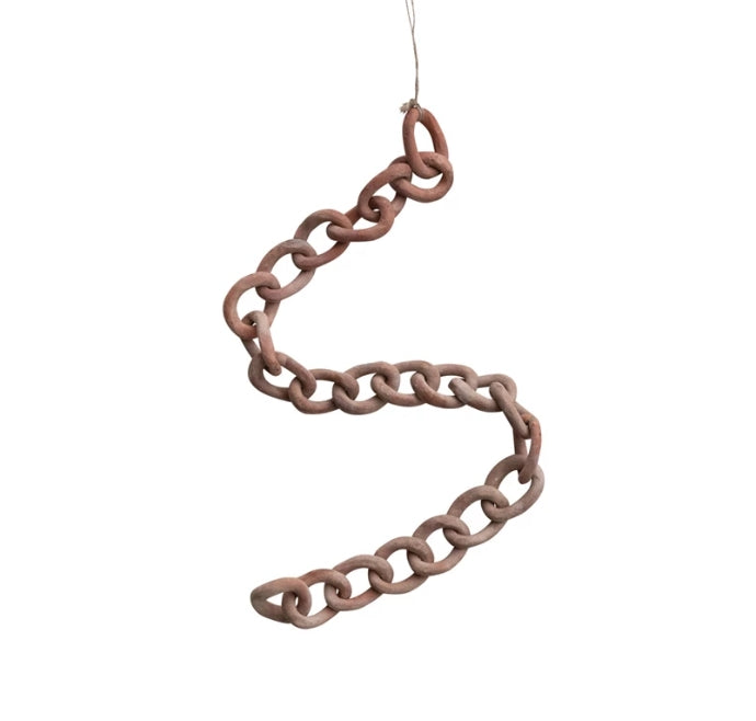 Handmade Terracotta Chain