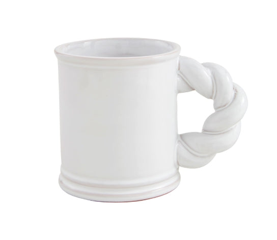 Twisted Terracotta Handle Mug