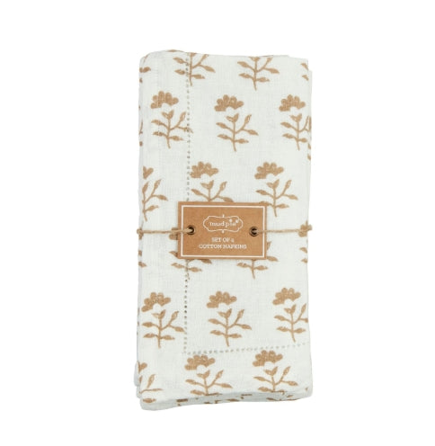 Block Print Napkin Sets Assorted