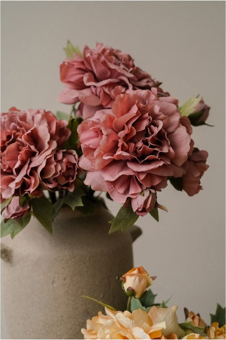 Dusty Rose Peony Stem