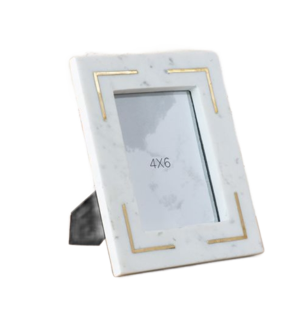 Marble 4x6 Photo Frame