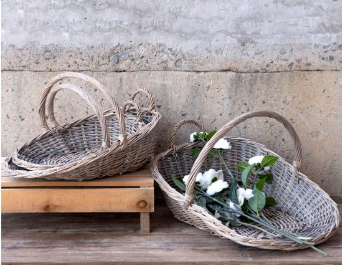French Willow Garden Basket Set