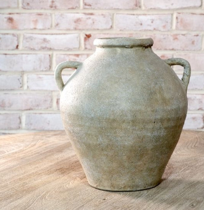 Amber Natural Wash Two Handle Jug