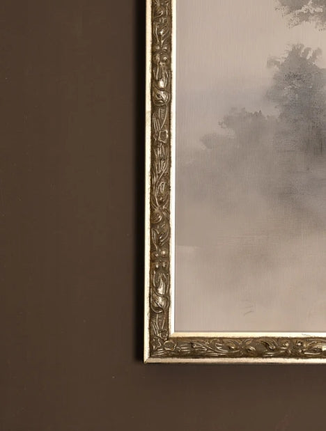 Sand & Mist Silver Framed Art