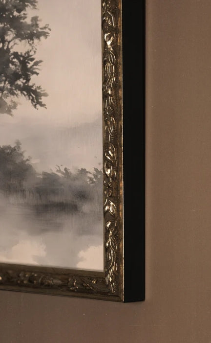 Sand & Mist Silver Framed Art