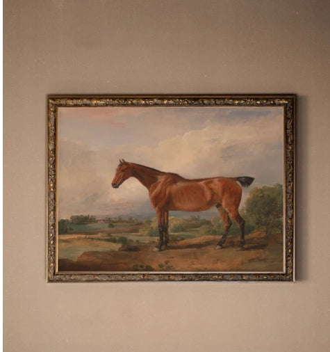 Equestrian Majesty Bronze Framed Art