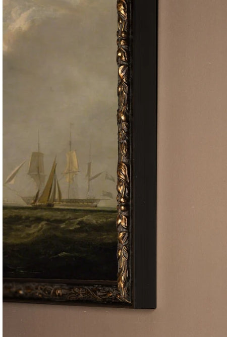 Sailing Seas Bronze Framed Art