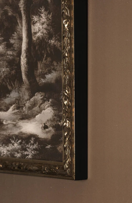 Forgotten Forest Silver Framed Art