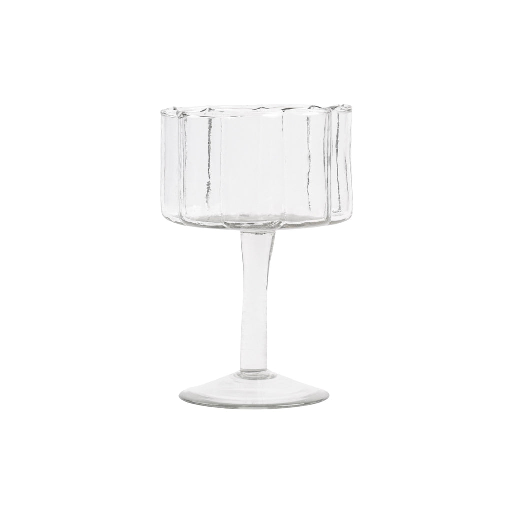 Daisy Coupe Glass