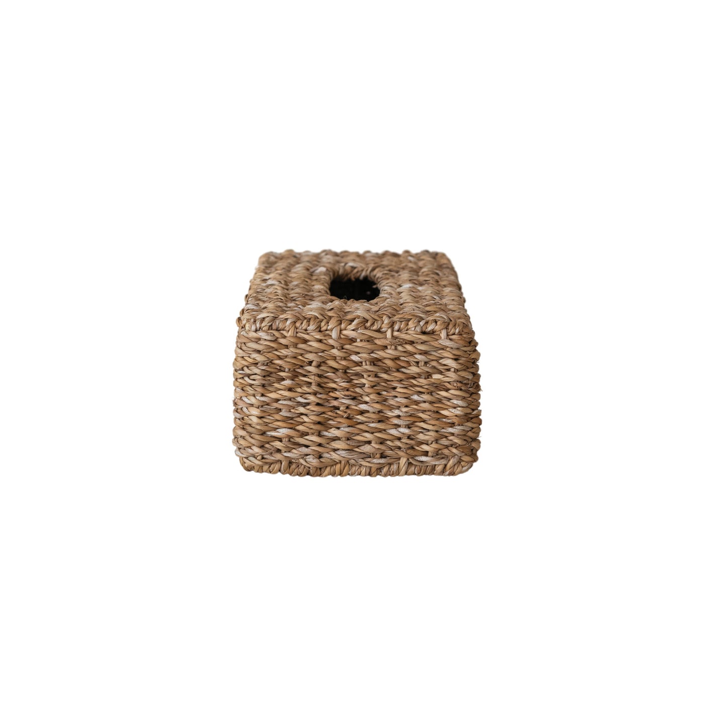Hand Woven Seagrass Tissue Box Cover