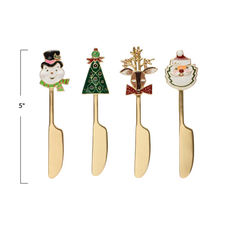 Holiday Icon Canape Knife- Assorted