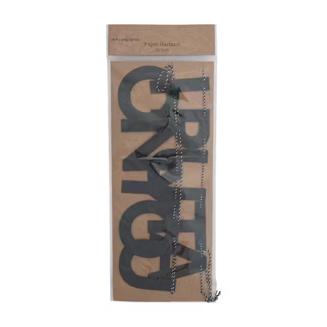 "I Put A Spell On You" Paper Banner