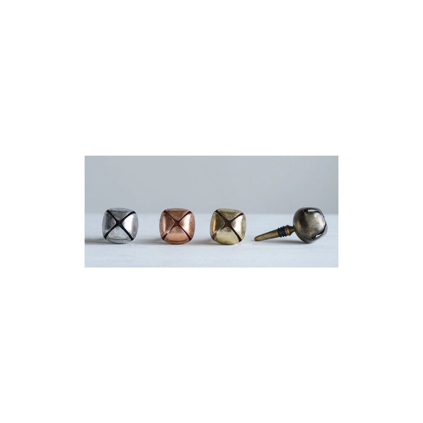 Jingle Bell Bottle Stopper- Assorted Colours