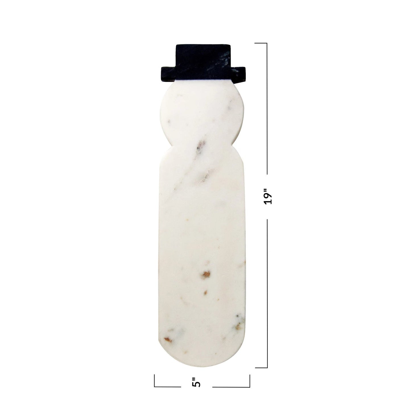 Slender Marble Snowman Board