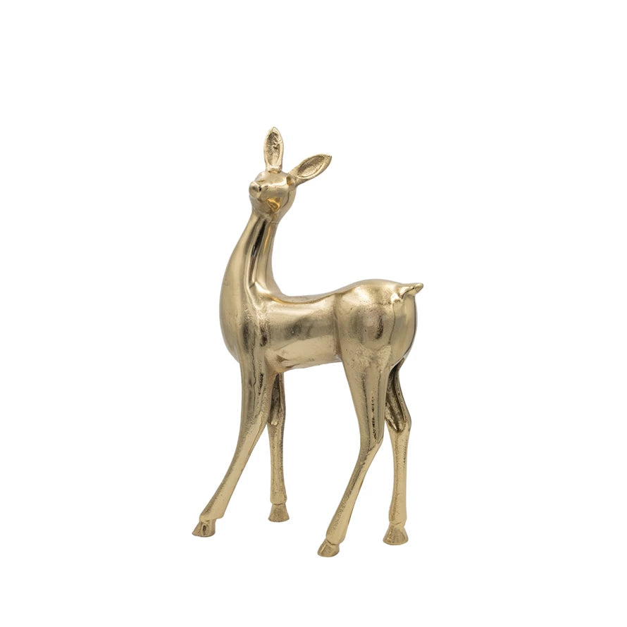 Cast Aluminum Vintage Deers