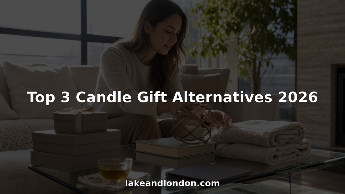 Woman arranging home decor gift alternatives