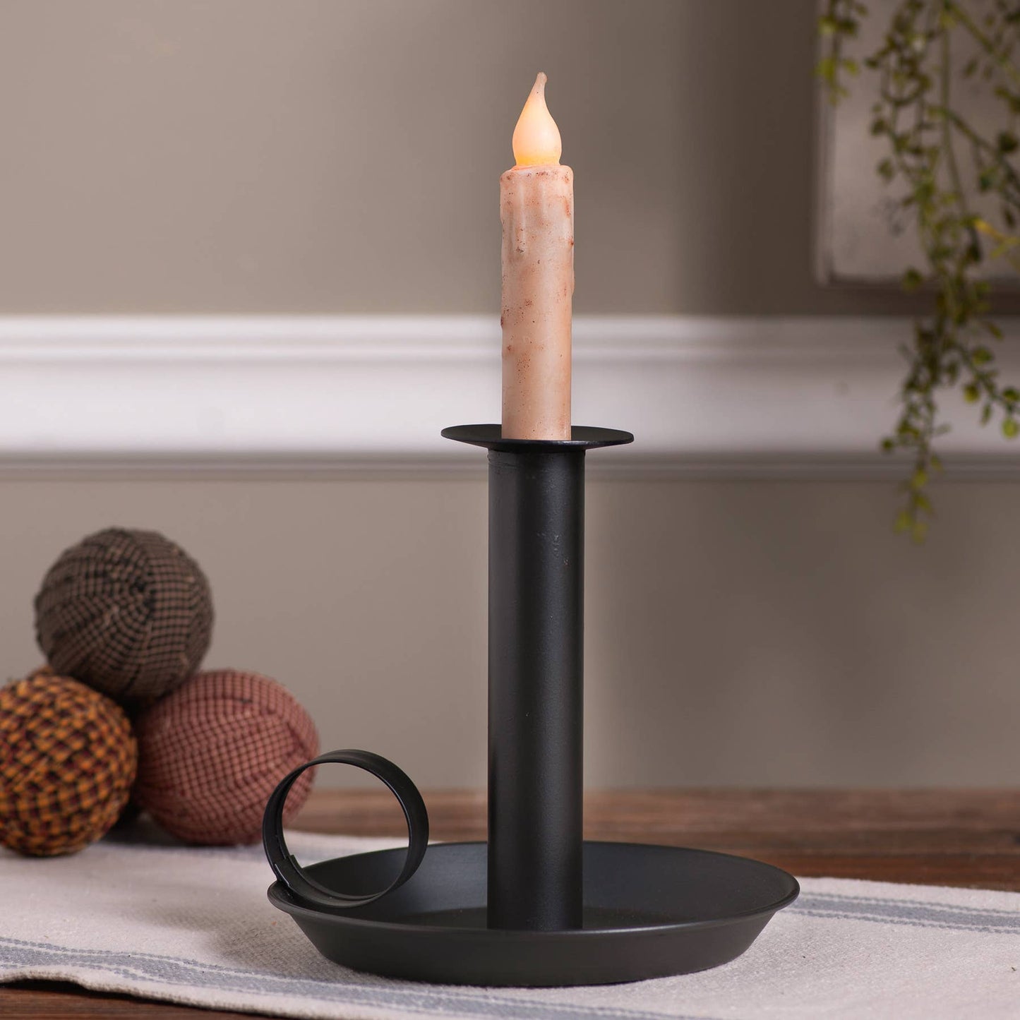 Raised Metal Candle Holder