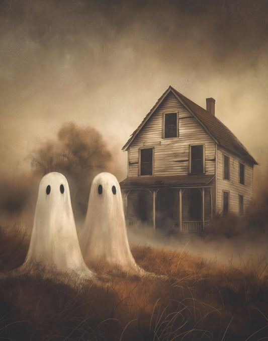 Spooky Portrait Print (no frame)