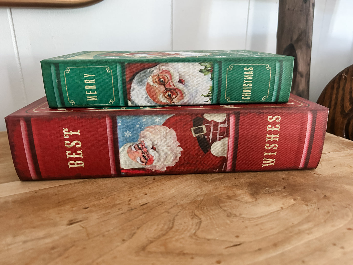 Nostalgic Holiday Storage Books