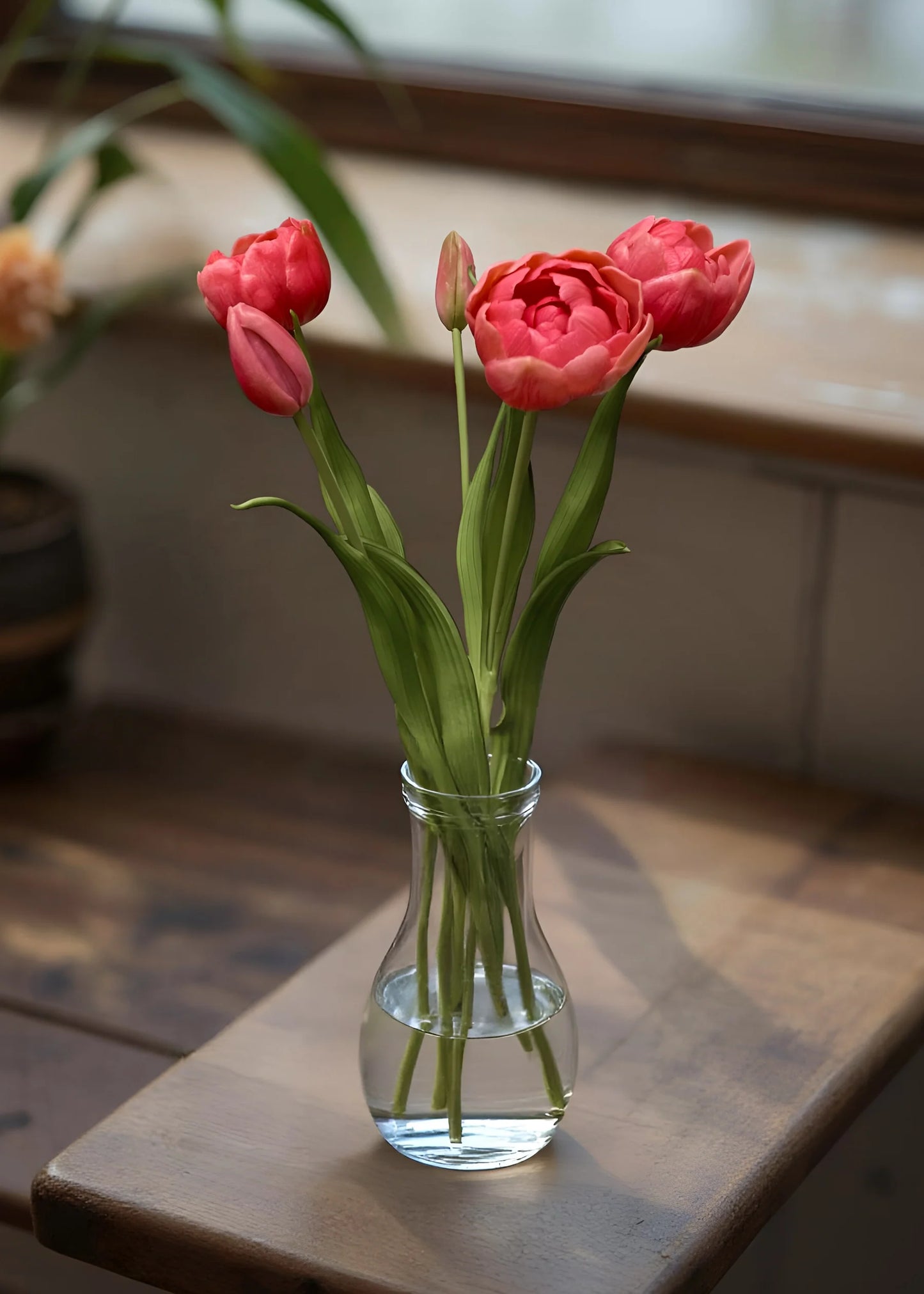 Deep Pink Peony & Tulip Bundle-18”