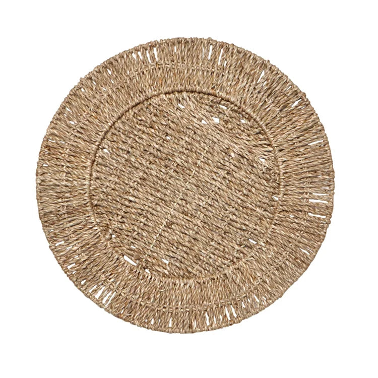 Seagrass Charger Plates