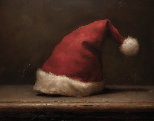 Santa's Hat Print (no frame)