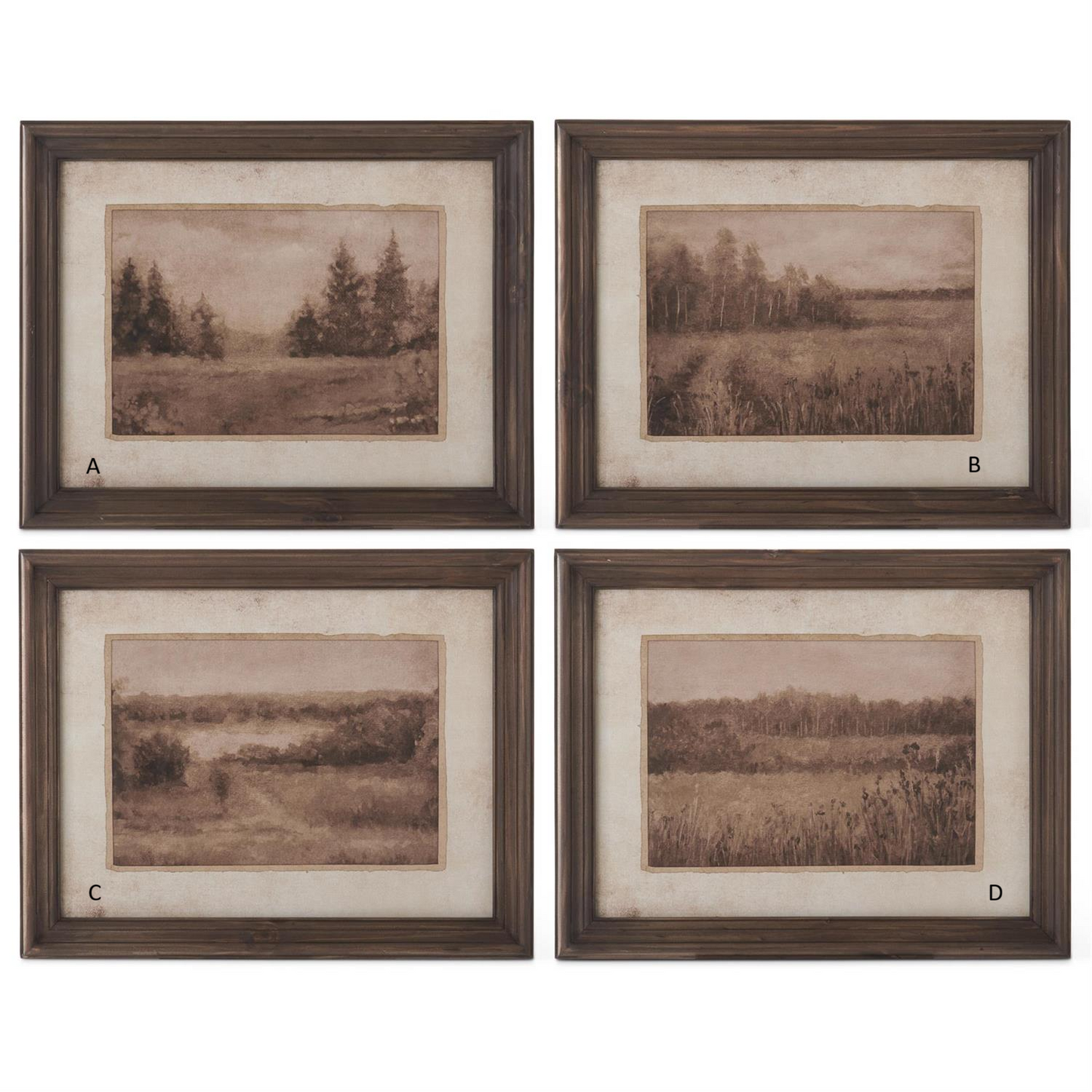 Brown Naturescape Framed Art- Assorted Styles