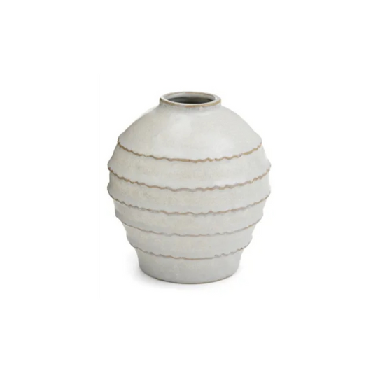 Textured Porcelain Bud Vase