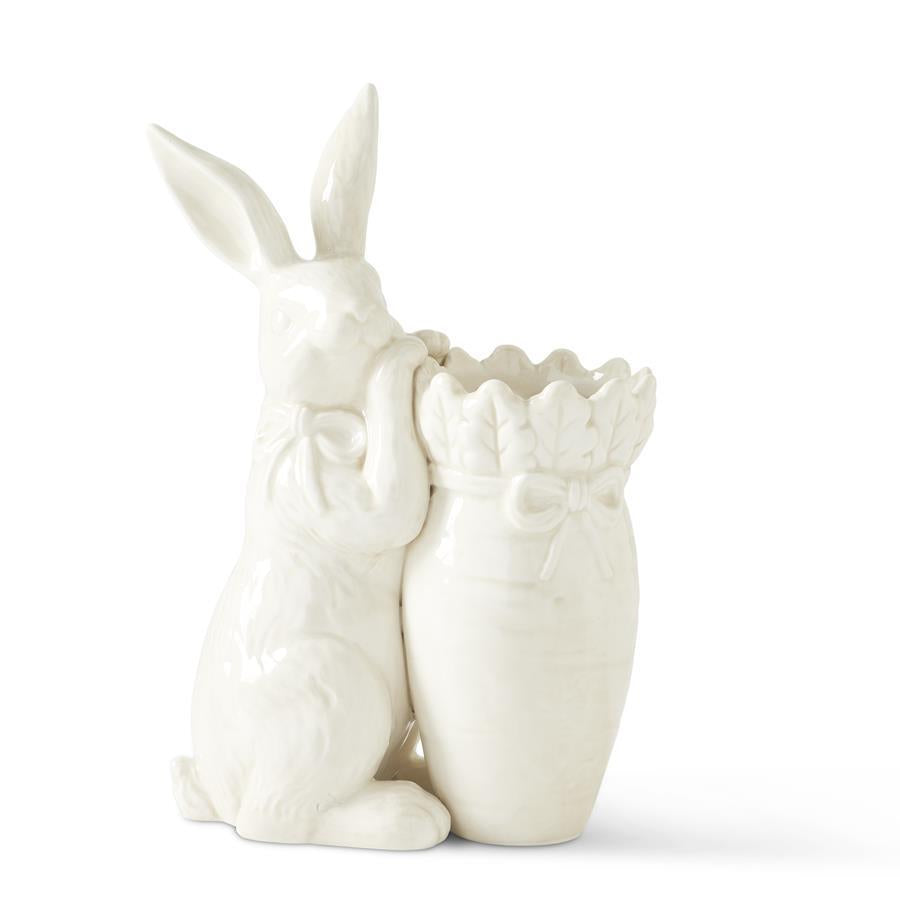 Bunny Carrot Vase