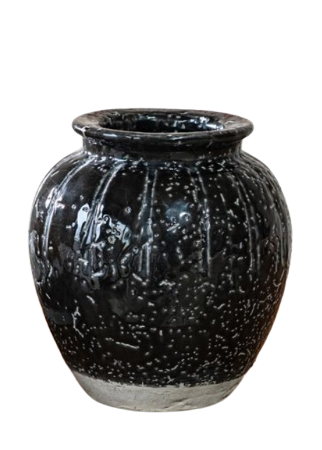 Small Black Glaze Vase