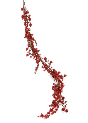 Red Mixed Berry Garland