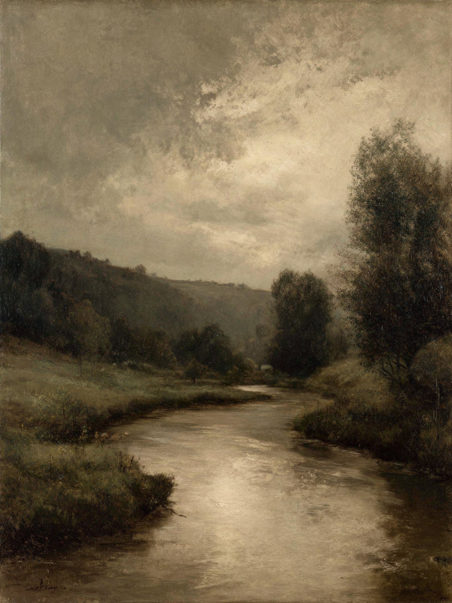 Down the River Print Style B (no frame)