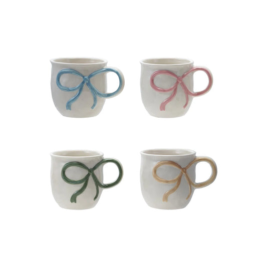 Bow Handle Mugs-Assorted Colours