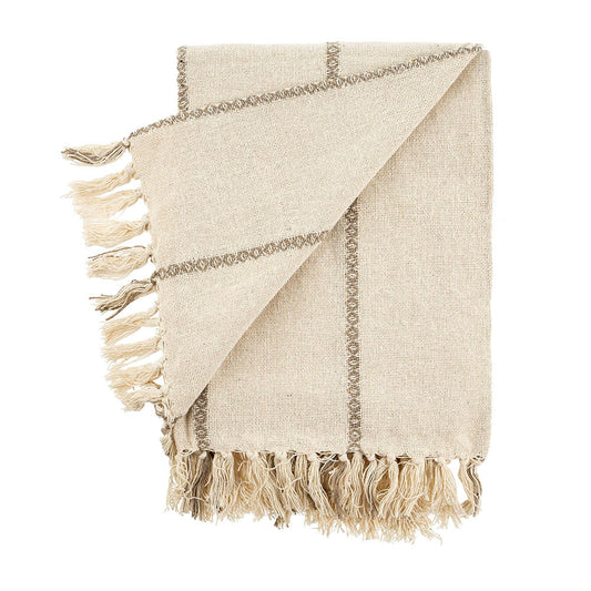 Linen Blend Vagabond Throw Blanket