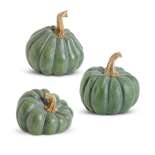 Mini Green Pumpkins Assorted