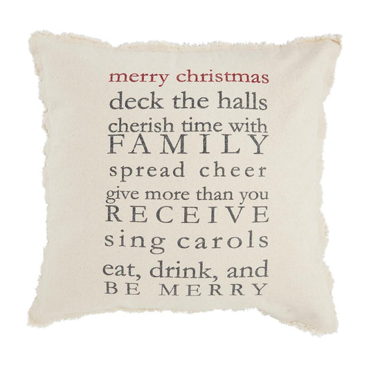 Christmas Rules Pillow