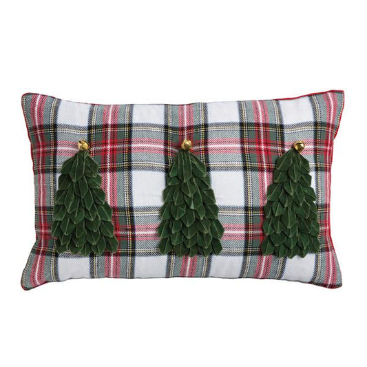 Lumbar Tartan Velvet Lumbar