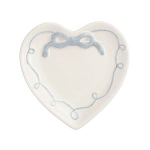 Blue & White Bow Ring Dish