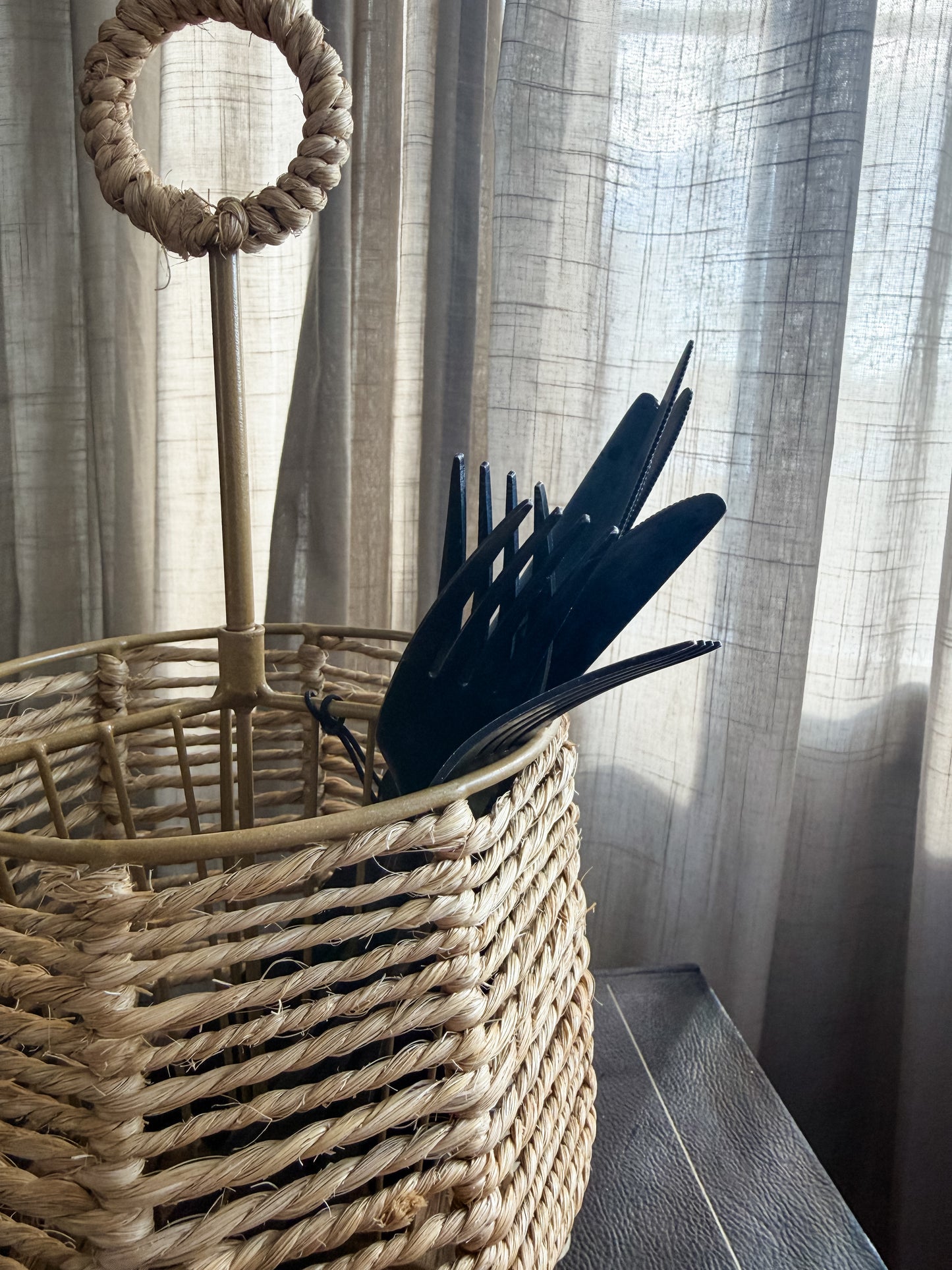 Woven Cutlery Holder