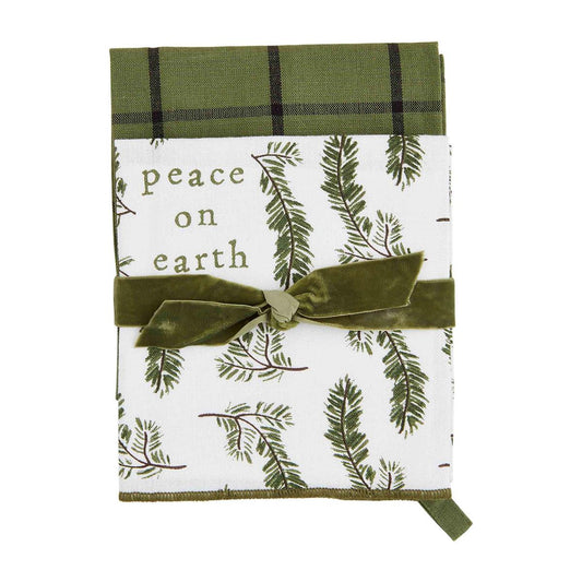 Peace on Earth Tea Towel Set