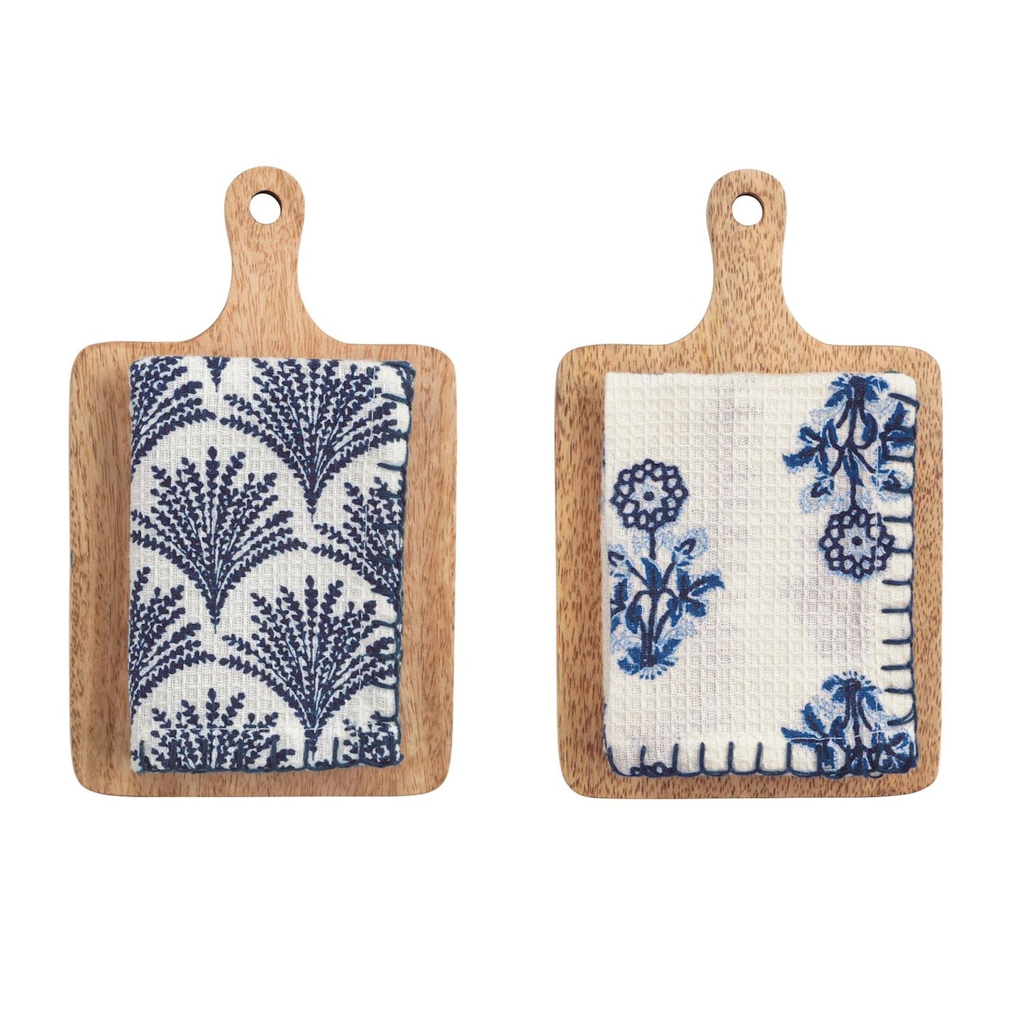 Mini Board & Dish Cloth Hostess Set- Assorted Styles