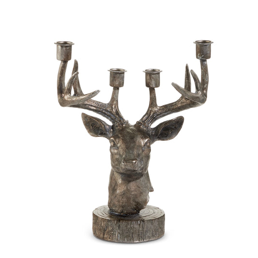 Stag Head Candelabra