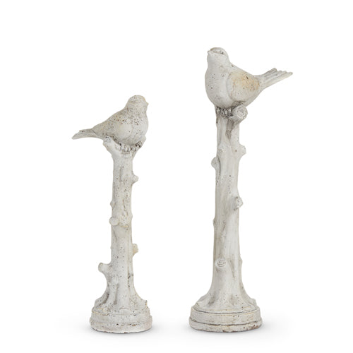 Birds on Perch Set of 2