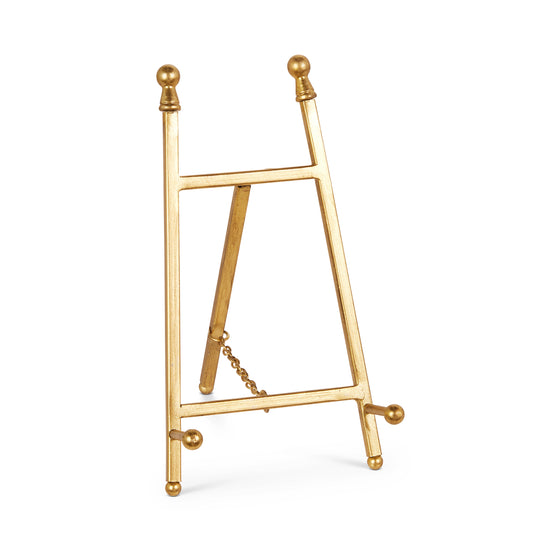 Antiqued Gold Iron Mini Easel