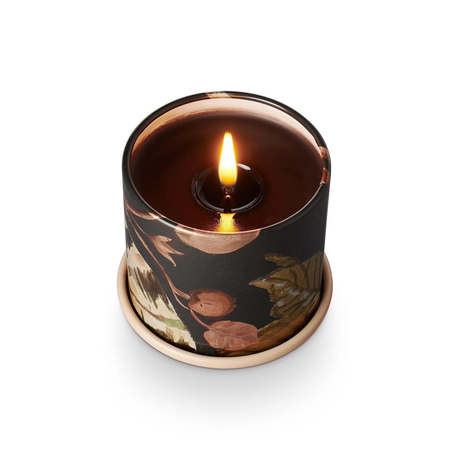 Midnight Pumpkin Demi Tin Candle
