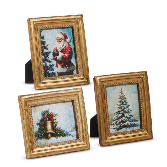 Traditional Framed Holiday Art-Assorted Styles
